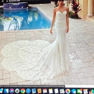 Wedding dress size 4